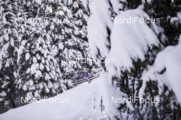 18.01.2018, Antholz, Italy (ITA): Fabienne Hartweger (AUT) -  IBU world cup biathlon, sprint women, Antholz (ITA). www.nordicfocus.com. © Manzoni/NordicFocus. Every downloaded picture is fee-liable.