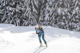 18.01.2018, Antholz, Italy (ITA): Justine Braisaz (FRA) -  IBU world cup biathlon, sprint women, Antholz (ITA). www.nordicfocus.com. © Manzoni/NordicFocus. Every downloaded picture is fee-liable.