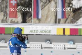 18.01.2018, Antholz, Italy (ITA): Susan Dunklee (USA) -  IBU world cup biathlon, sprint women, Antholz (ITA). www.nordicfocus.com. © Manzoni/NordicFocus. Every downloaded picture is fee-liable.