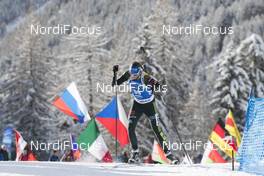 18.01.2018, Antholz, Italy (ITA): Vanessa Hinz (GER) -  IBU world cup biathlon, sprint women, Antholz (ITA). www.nordicfocus.com. © Manzoni/NordicFocus. Every downloaded picture is fee-liable.