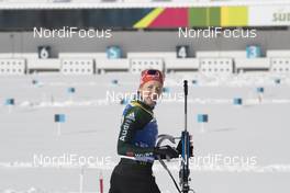 18.01.2018, Antholz, Italy (ITA): Franziska Preuss (GER) -  IBU world cup biathlon, sprint women, Antholz (ITA). www.nordicfocus.com. © Manzoni/NordicFocus. Every downloaded picture is fee-liable.
