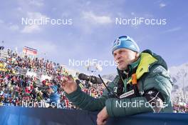 18.01.2018, Antholz, Italy (ITA): Gerald Hoenig (GER) coach Team Germany -  IBU world cup biathlon, sprint women, Antholz (ITA). www.nordicfocus.com. © Manzoni/NordicFocus. Every downloaded picture is fee-liable.