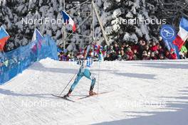18.01.2018, Antholz, Italy (ITA): Anais Chevalier (FRA) -  IBU world cup biathlon, sprint women, Antholz (ITA). www.nordicfocus.com. © Manzoni/NordicFocus. Every downloaded picture is fee-liable.