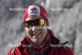 18.01.2018, Antholz, Italy (ITA): Megan Bankes (CAN) -  IBU world cup biathlon, sprint women, Antholz (ITA). www.nordicfocus.com. © Manzoni/NordicFocus. Every downloaded picture is fee-liable.