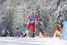 18.01.2018, Antholz, Italy (ITA): Sarah Beaudry (CAN) -  IBU world cup biathlon, sprint women, Antholz (ITA). www.nordicfocus.com. © Manzoni/NordicFocus. Every downloaded picture is fee-liable.