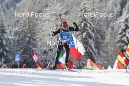 18.01.2018, Antholz, Italy (ITA): Anastasia Niciporenko (MDA) -  IBU world cup biathlon, sprint women, Antholz (ITA). www.nordicfocus.com. © Manzoni/NordicFocus. Every downloaded picture is fee-liable.