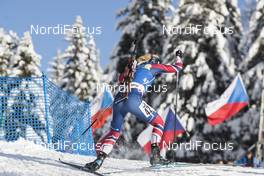 18.01.2018, Antholz, Italy (ITA): Marte Olsbu (NOR) -  IBU world cup biathlon, sprint women, Antholz (ITA). www.nordicfocus.com. © Manzoni/NordicFocus. Every downloaded picture is fee-liable.