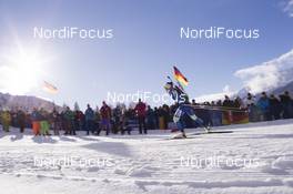 18.01.2018, Antholz, Italy (ITA): Darya Domracheva (BLR) -  IBU world cup biathlon, sprint women, Antholz (ITA). www.nordicfocus.com. © Manzoni/NordicFocus. Every downloaded picture is fee-liable.