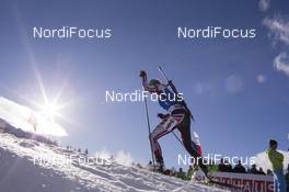 18.01.2018, Antholz, Italy (ITA): Lisa Theresa Hauser (AUT) -  IBU world cup biathlon, sprint women, Antholz (ITA). www.nordicfocus.com. © Manzoni/NordicFocus. Every downloaded picture is fee-liable.