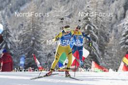 18.01.2018, Antholz, Italy (ITA): Emma Nilsson (SWE) -  IBU world cup biathlon, sprint women, Antholz (ITA). www.nordicfocus.com. © Manzoni/NordicFocus. Every downloaded picture is fee-liable.