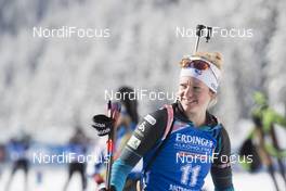 18.01.2018, Antholz, Italy (ITA): Marie Dorin Habert (FRA) -  IBU world cup biathlon, sprint women, Antholz (ITA). www.nordicfocus.com. © Manzoni/NordicFocus. Every downloaded picture is fee-liable.
