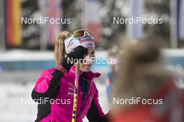 18.01.2018, Antholz, Italy (ITA): Elisa Gasparin (SUI) -  IBU world cup biathlon, sprint women, Antholz (ITA). www.nordicfocus.com. © Manzoni/NordicFocus. Every downloaded picture is fee-liable.