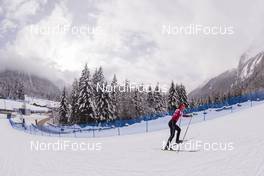 16.01.2018, Antholz, Italy (ITA): Megan Bankes (CAN) -  IBU world cup biathlon, training, Antholz (ITA). www.nordicfocus.com. © Manzoni/NordicFocus. Every downloaded picture is fee-liable.