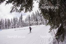 16.01.2018, Antholz, Italy (ITA): Fuyuko Tachizaki (JPN) -  IBU world cup biathlon, training, Antholz (ITA). www.nordicfocus.com. © Manzoni/NordicFocus. Every downloaded picture is fee-liable.