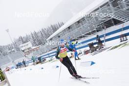 17.01.2018, Antholz, Italy (ITA): Simon Schempp (GER) -  IBU world cup biathlon, training, Antholz (ITA). www.nordicfocus.com. © Manzoni/NordicFocus. Every downloaded picture is fee-liable.