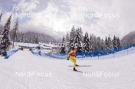 16.01.2018, Antholz, Italy (ITA): Event Feature: undefined swedish athlete competes on the track -  IBU world cup biathlon, training, Antholz (ITA). www.nordicfocus.com. © Manzoni/NordicFocus. Every downloaded picture is fee-liable.