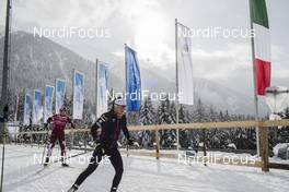 16.01.2018, Antholz, Italy (ITA): Justine Braisaz (FRA) -  IBU world cup biathlon, training, Antholz (ITA). www.nordicfocus.com. © Manzoni/NordicFocus. Every downloaded picture is fee-liable.