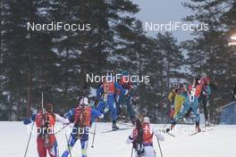 11.03.2018, Kontiolahti, Finland (FIN): Event Feature: undefined athletes compete on the track - IBU world cup biathlon, mass women, Kontiolahti (FIN). www.nordicfocus.com. © Manzoni/NordicFocus. Every downloaded picture is fee-liable.