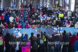 11.03.2018, Kontiolahti, Finland (FIN): Darya Domracheva (BLR) - IBU world cup biathlon, mass women, Kontiolahti (FIN). www.nordicfocus.com. © Manzoni/NordicFocus. Every downloaded picture is fee-liable.