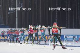 11.03.2018, Kontiolahti, Finland (FIN): Franziska Hildebrand (GER) - IBU world cup biathlon, mass women, Kontiolahti (FIN). www.nordicfocus.com. © Manzoni/NordicFocus. Every downloaded picture is fee-liable.