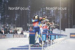 11.03.2018, Kontiolahti, Finland (FIN): Darya Domracheva (BLR) - IBU world cup biathlon, mass women, Kontiolahti (FIN). www.nordicfocus.com. © Manzoni/NordicFocus. Every downloaded picture is fee-liable.