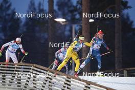 10.03.2018, Kontiolahti, Finland (FIN): Eva Puskarcikova (CZE), Linn Persson (SWE) -  IBU world cup biathlon, relay mixed, Kontiolahti (FIN). www.nordicfocus.com. © Manzoni/NordicFocus. Every downloaded picture is fee-liable.