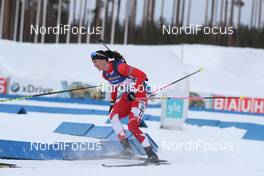 10.03.2018, Kontiolahti, Finland (FIN): Rosanna Crawford (CAN) - IBU world cup biathlon, single mixed relay, Kontiolahti (FIN). www.nordicfocus.com. © Manzoni/NordicFocus. Every downloaded picture is fee-liable.