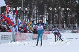 10.03.2018, Kontiolahti, Finland (FIN): Antonin Guigonnat (FRA) - IBU world cup biathlon, single mixed relay, Kontiolahti (FIN). www.nordicfocus.com. © Manzoni/NordicFocus. Every downloaded picture is fee-liable.