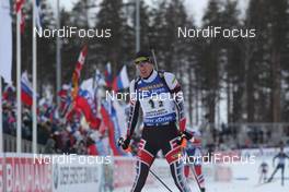 10.03.2018, Kontiolahti, Finland (FIN): Julian Eberhard (AUT) - IBU world cup biathlon, single mixed relay, Kontiolahti (FIN). www.nordicfocus.com. © Manzoni/NordicFocus. Every downloaded picture is fee-liable.
