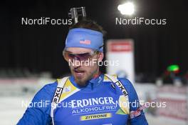 08.03.2018, Kontiolahti, Finland (FIN): Sean Doherty (USA) -  IBU world cup biathlon, sprint men, Kontiolahti (FIN). www.nordicfocus.com. © Manzoni/NordicFocus. Every downloaded picture is fee-liable.
