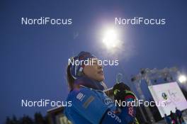 07.03.2018, Kontiolahti, Finland (FIN): Dorothea Wierer (ITA) -  IBU world cup biathlon, training, Kontiolahti (FIN). www.nordicfocus.com. © Manzoni/NordicFocus. Every downloaded picture is fee-liable.