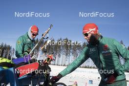 07.03.2018, Kontiolahti, Finland (FIN): Benedikt Doll (GER) -  IBU world cup biathlon, training, Kontiolahti (FIN). www.nordicfocus.com. © Manzoni/NordicFocus. Every downloaded picture is fee-liable.