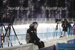 07.03.2018, Kontiolahti, Finland (FIN): Vegard Bitnes (NOR), coach team Austria -  IBU world cup biathlon, training, Kontiolahti (FIN). www.nordicfocus.com. © Manzoni/NordicFocus. Every downloaded picture is fee-liable.