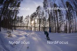 07.03.2018, Kontiolahti, Finland (FIN): Arnd Peiffer (GER) -  IBU world cup biathlon, training, Kontiolahti (FIN). www.nordicfocus.com. © Manzoni/NordicFocus. Every downloaded picture is fee-liable.