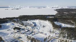 07.03.2018, Kontiolahti, Finland (FIN): Event Feature: Drone flight over the biathlon stadium of Kontiolahti (FIN) -  IBU world cup biathlon, training, Kontiolahti (FIN). www.nordicfocus.com. © Marian Hiller/NordicFocus. Every downloaded picture is fee-liable.
