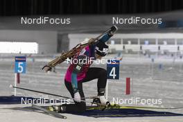 07.03.2018, Kontiolahti, Finland (FIN): Celia Aymonier (FRA) -  IBU world cup biathlon, training, Kontiolahti (FIN). www.nordicfocus.com. © Manzoni/NordicFocus. Every downloaded picture is fee-liable.
