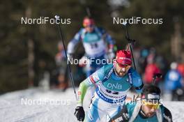 17.03.2018, Oslo, Norway (NOR): Jakov Fak (SLO) - IBU world cup biathlon, pursuit men, Oslo (NOR). www.nordicfocus.com. © Manzoni/NordicFocus. Every downloaded picture is fee-liable.