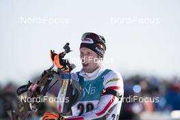 17.03.2018, Oslo, Norway (NOR): Dominik Landertinger (AUT) - IBU world cup biathlon, pursuit men, Oslo (NOR). www.nordicfocus.com. © Manzoni/NordicFocus. Every downloaded picture is fee-liable.