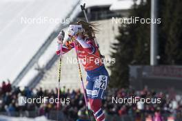 18.03.2018, Oslo, Norway (NOR): Ingrid Landmark Tandrevold (NOR) - IBU world cup biathlon, pursuit women, Oslo (NOR). www.nordicfocus.com. © Manzoni/NordicFocus. Every downloaded picture is fee-liable.