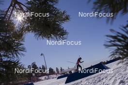 18.03.2018, Oslo, Norway (NOR): Fuyuko Tachizaki (JPN) - IBU world cup biathlon, pursuit women, Oslo (NOR). www.nordicfocus.com. © Manzoni/NordicFocus. Every downloaded picture is fee-liable.