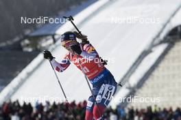 18.03.2018, Oslo, Norway (NOR): Marte Olsbu (NOR) - IBU world cup biathlon, pursuit women, Oslo (NOR). www.nordicfocus.com. © Manzoni/NordicFocus. Every downloaded picture is fee-liable.