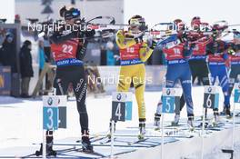 18.03.2018, Oslo, Norway (NOR): Selina Gasparin (SUI) - IBU world cup biathlon, pursuit women, Oslo (NOR). www.nordicfocus.com. © Manzoni/NordicFocus. Every downloaded picture is fee-liable.