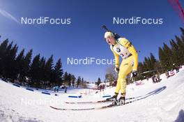 18.03.2018, Oslo, Norway (NOR): Martin Ponsiluoma (SWE) - IBU world cup biathlon, relay men, Oslo (NOR). www.nordicfocus.com. © Manzoni/NordicFocus. Every downloaded picture is fee-liable.