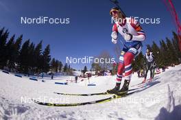18.03.2018, Oslo, Norway (NOR): Lars Helge Birkeland (NOR) - IBU world cup biathlon, relay men, Oslo (NOR). www.nordicfocus.com. © Manzoni/NordicFocus. Every downloaded picture is fee-liable.