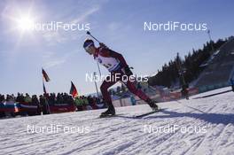 18.03.2018, Oslo, Norway (NOR): Dmitry Malyshko (RUS) - IBU world cup biathlon, relay men, Oslo (NOR). www.nordicfocus.com. © Manzoni/NordicFocus. Every downloaded picture is fee-liable.
