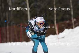 18.03.2018, Oslo, Norway (NOR): Simon Desthieux (FRA) - IBU world cup biathlon, relay men, Oslo (NOR). www.nordicfocus.com. © Manzoni/NordicFocus. Every downloaded picture is fee-liable.