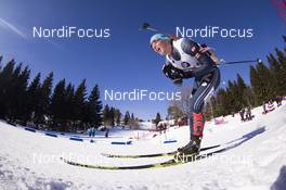 18.03.2018, Oslo, Norway (NOR): Vladislav Vitenko (KAZ) - IBU world cup biathlon, relay men, Oslo (NOR). www.nordicfocus.com. © Manzoni/NordicFocus. Every downloaded picture is fee-liable.
