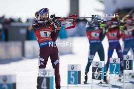17.03.2018, Oslo, Norway (NOR): Daria Virolainen (RUS) - IBU world cup biathlon, relay women, Oslo (NOR). www.nordicfocus.com. © Manzoni/NordicFocus. Every downloaded picture is fee-liable.