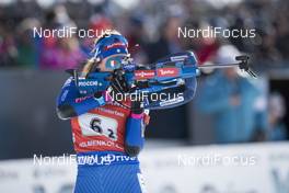 17.03.2018, Oslo, Norway (NOR): Dorothea Wierer (ITA) - IBU world cup biathlon, relay women, Oslo (NOR). www.nordicfocus.com. © Manzoni/NordicFocus. Every downloaded picture is fee-liable.