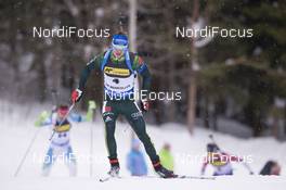 15.03.2018, Oslo, Norway (NOR): Simon Schempp (GER) - IBU world cup biathlon, sprint men, Oslo (NOR). www.nordicfocus.com. © Manzoni/NordicFocus. Every downloaded picture is fee-liable.